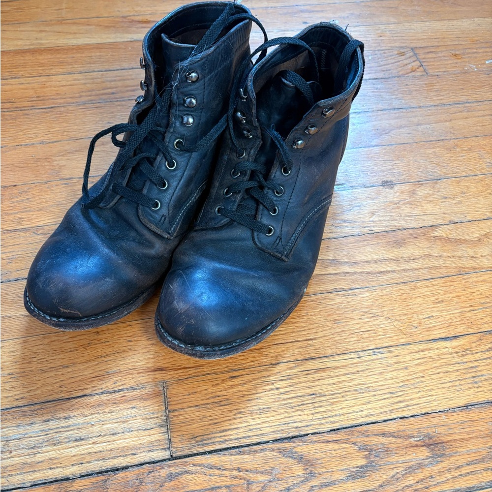 Men's Black Leather Boots